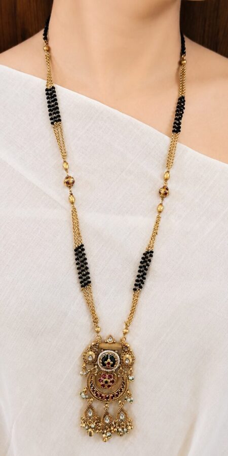 Gulnaar Rajwadi Mangalsutra