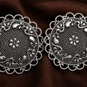 Designer Oxidized Silver Coin