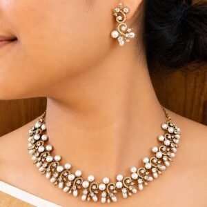 Pearl Vine Necklace Set