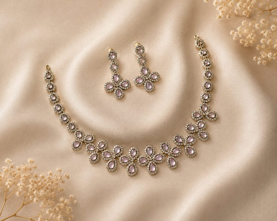 Blossom Trail Necklace Set - Image 5