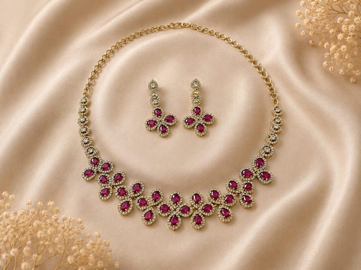 Blossom Trail Necklace Set - Image 6