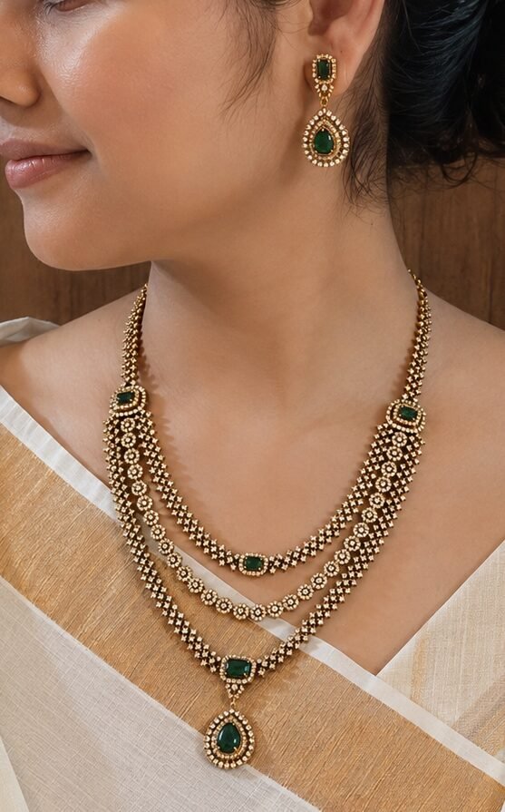 Royal Layers Necklace Set