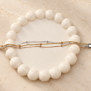 Trio Luxe Beaded Bracelet