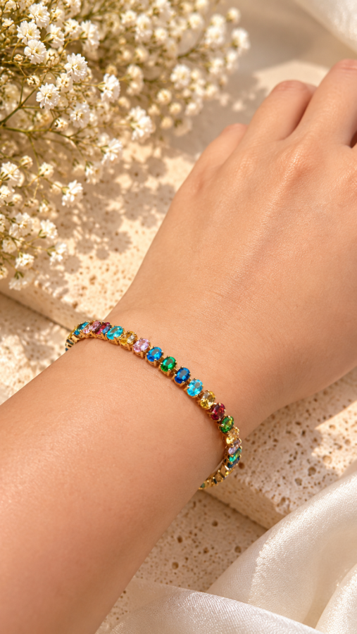 Rainbow Glow Bracelet